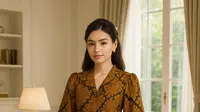7 Rekomendasi Blouse Batik Wanita Lengan Panjang untuk Berbagai Acara, Modern dan Elegan