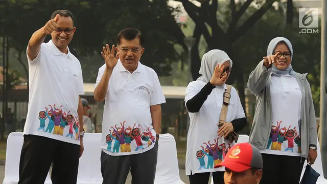 Wakil Presiden Jusuf Kalla Lepas Parade Asian Games 2018