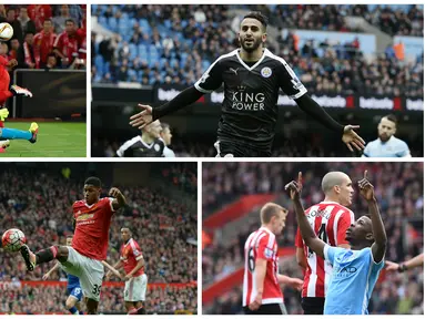 Inilah 7 pesepak bola Premier League yang sangat berbahaya saat berada di dalam kotak penalti lawan. (AFP)