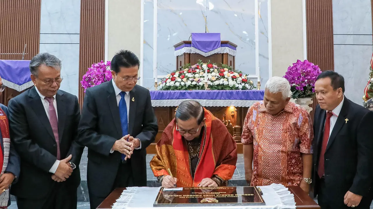 Peresmian Gereja HKBP Ressort Pondok Kelapa