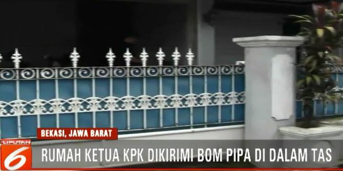 Bom Pipa di Rumah Ketua KPK Agus Rahardjo Digantung di Pagar