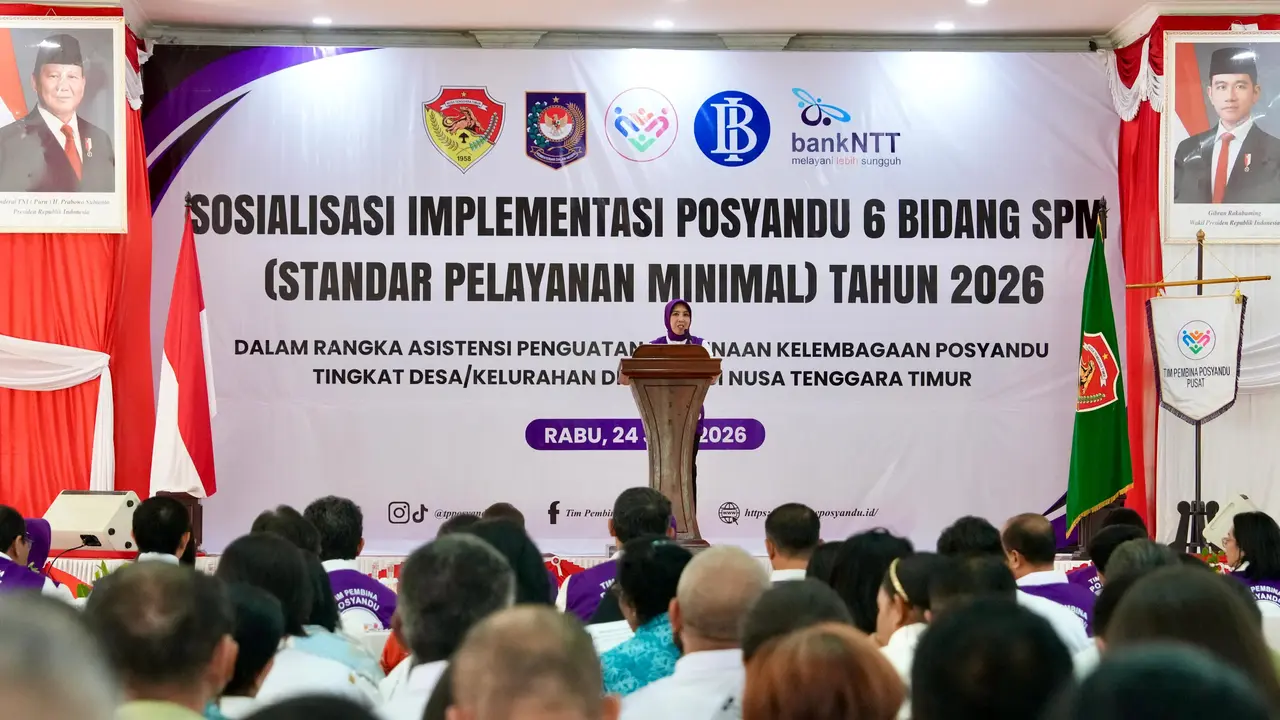 Ketua Umum Tim Pembina (TP) Posyandu Tri Tito Karnavian.