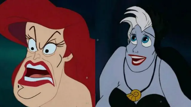 Seorang seniman Photoshop membuat beberapa meme menggunakan beberapa karakter dari berbagai kartun Disney.