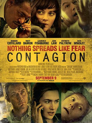 Poster film Contagion. (Foto: Dok. IMDb/ Warner Bros.)