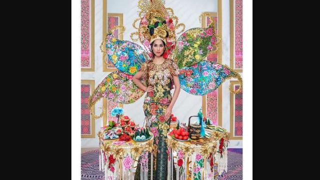 Uniknya Kostum Nasional Malaysia yang Sabet Gelar Terbaik di Miss Universe 2019
