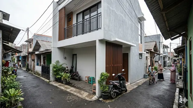 Rumah 2 Lantai Double Decker