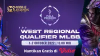 Saksikan Live Streaming West Qualifer Regional Mobile Legends Bang Bang Piala Presiden Esports di Vidio