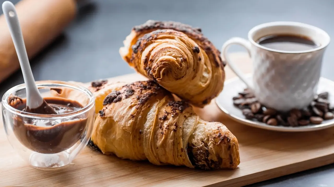 menu sarapan roti dan kopi