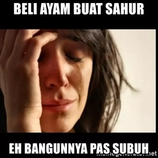 8 Meme Kocak saat Sahur Ini Relate Banget