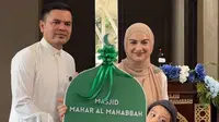 Irish Bella Semringah Resmikan Masjid yang Jadi Mahar Pernikahannya: Terima Kasih, Suamiku Tercinta!