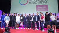 Konferensi pers Turnamen Olahraga Selebriti Indonesia. (Dok. via M. Altaf Jauhar)