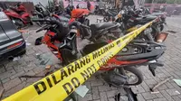 Bentrok Ormas di Pekanbaru, Puluhan Sepeda Motor Rusak, 4 Orang Ditangkap