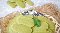 Resep lidah kucing green tea, ide kue kering khas Lebaran yang menarik. (dok. Cookpad&nbsp;@sari_kimdonghwa)