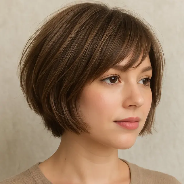 Model Rambut Bob Layer Supaya Enggak Kelihatan Flat untuk Rambut Tipis