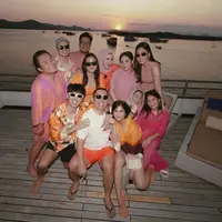 Geng Cendol Rayakan Ulang Tahun ke-40 MUA Marlene Hariman di Kapal Pesiar’Mewah. [@24olik]