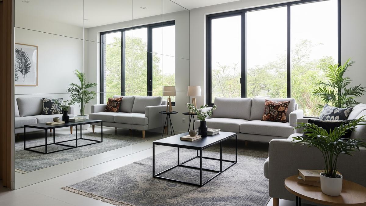 8 Inspirasi Desain Ruang Tamu Luas di Rumah Kecil, Trik Menciptakan Hunian Nyaman