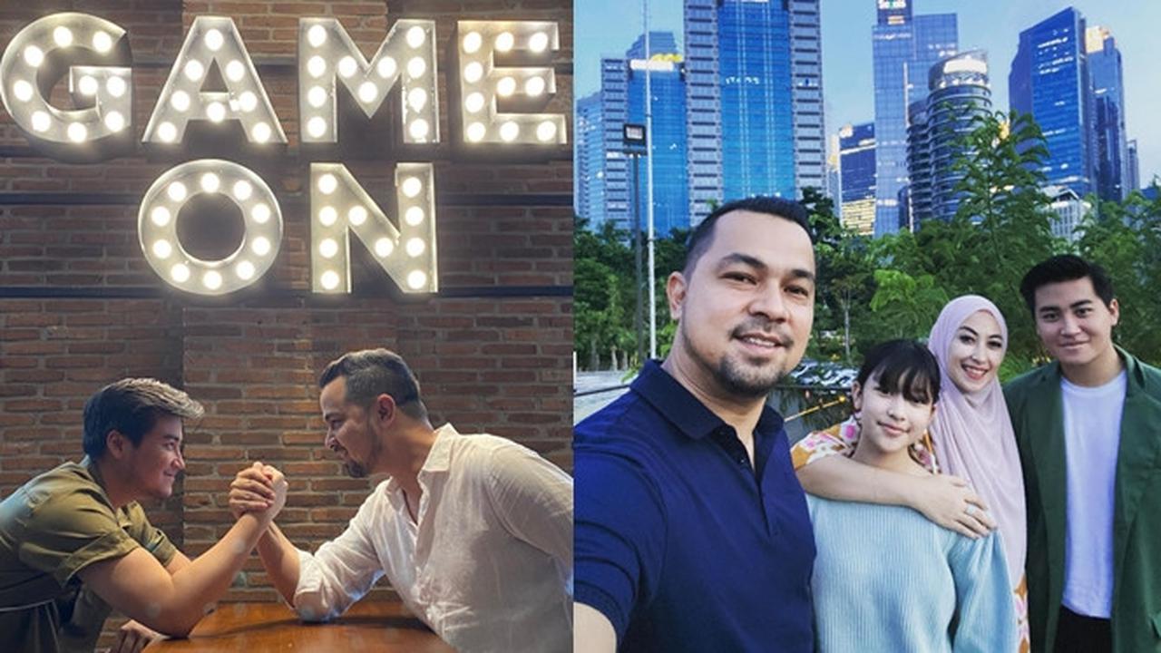 6 Momen Kebersamaan Sultan Djorghi dan Anak Sambungnya, Penuh Kehangatan