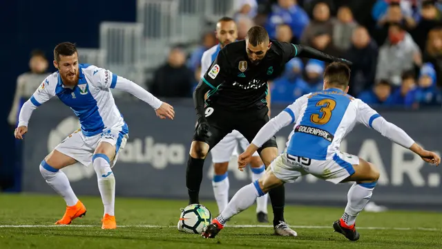 Real Madrid Curi Tripoin dari Kandang Leganes