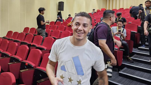 Alexis Messidoro hadiri jumpa pers Argentina di GBK