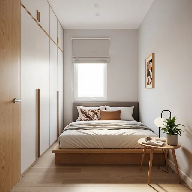 9 Ide Kamar Tidur Kecil Agar Terlihat Luas dengan Konsep Minimalis
