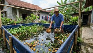 Cara Budidaya Keong Mas di Kolam Terpal untuk Pemula. Gemini