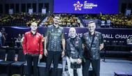 Toiran Gonzales Reidel (kedua dari kiri), ditunjuk PBSI menjadi pelatih sementara Timnas Voli Putra Indonesia yang bakal berlaga di AVC Men's Cup 2026. (Bola.com/PBVSI)
