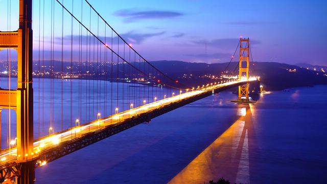 Hasil gambar untuk 1. Jembatan golden gates.