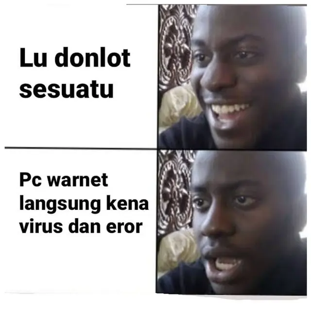 7 Meme Momen Bocah Main di Warnet Ini Bikin Tepuk Jidat