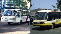 Bus lawas dengan moncong imut (Ist)