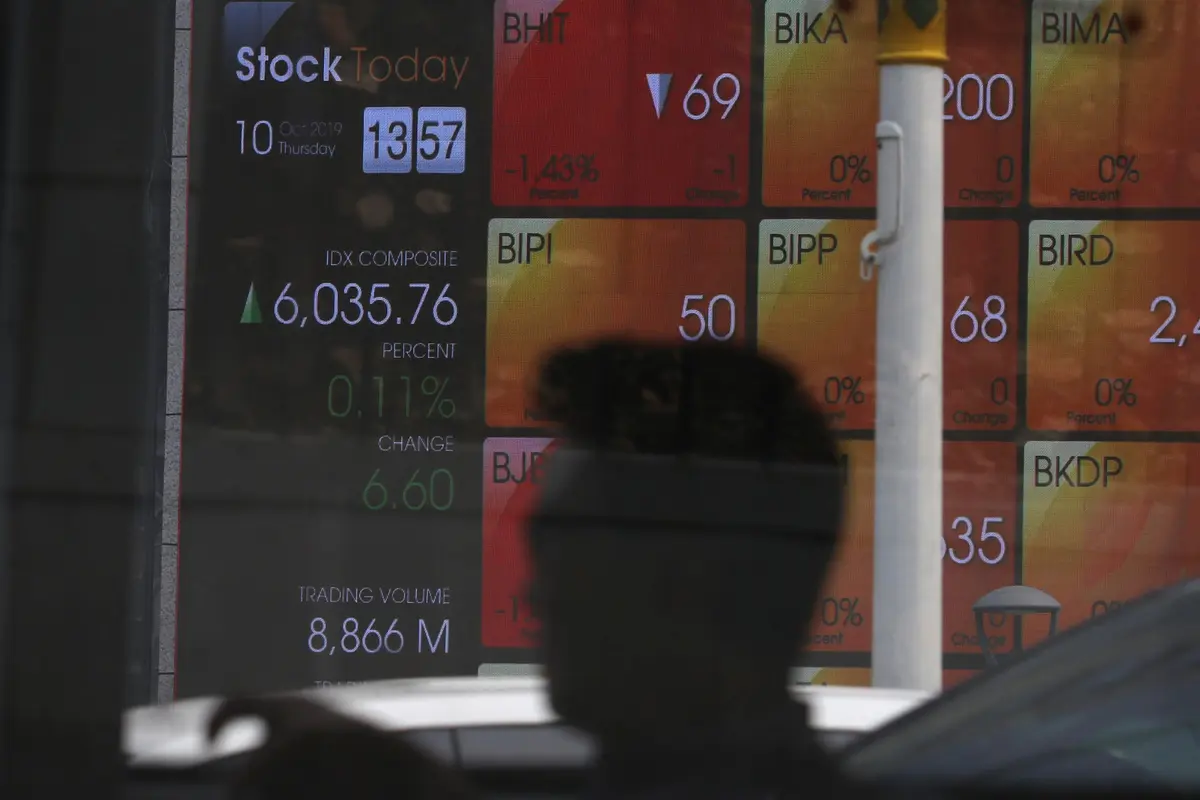 IHSG Ditutup Melemah ke 6.023,64