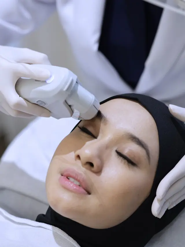 Perawatan wajah yang dilakukan Laudya Cynthia Bella/dok. Jakarta Aesthetic Clinic