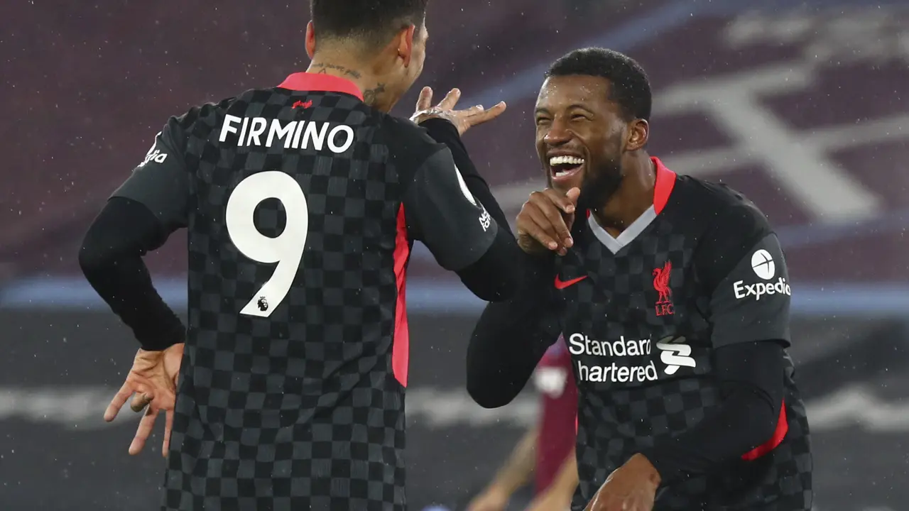 West Ham vs Liverpool di Liga Inggris