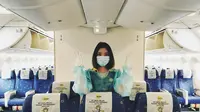 Bagian kabin maskapai penerbangan Scoot. (dok. Instagram @flyscoot/https://www.instagram.com/p/CBHdNoMjTCx/)