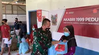 Vaksinasi Dan Baksos Akabri 1999 Di Pulau Sangiang, Kabupaten Serang, Banten. (DOkumentasi Polda Banten).