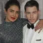 Priyanka Chopra dan Nick Jonas mengungkapkan awal mula keduanya memutuskan berkencan.(AP Photo)