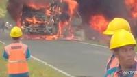 Terungkap Penyebab Kebakaran Hebat Dalam Tabrakan Maut Bus ALS Vs Truk Tangki