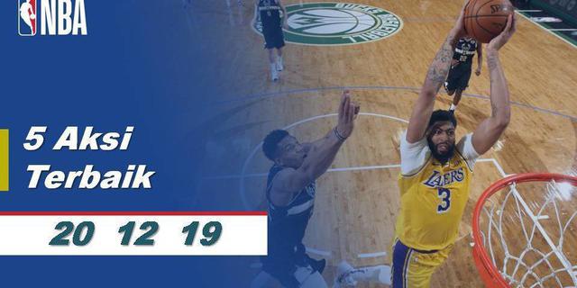 VIDEO: 5 Aksi Pemain Terbaik NBA 20 Desember 2019, Slam Dunk Jarrett Allen