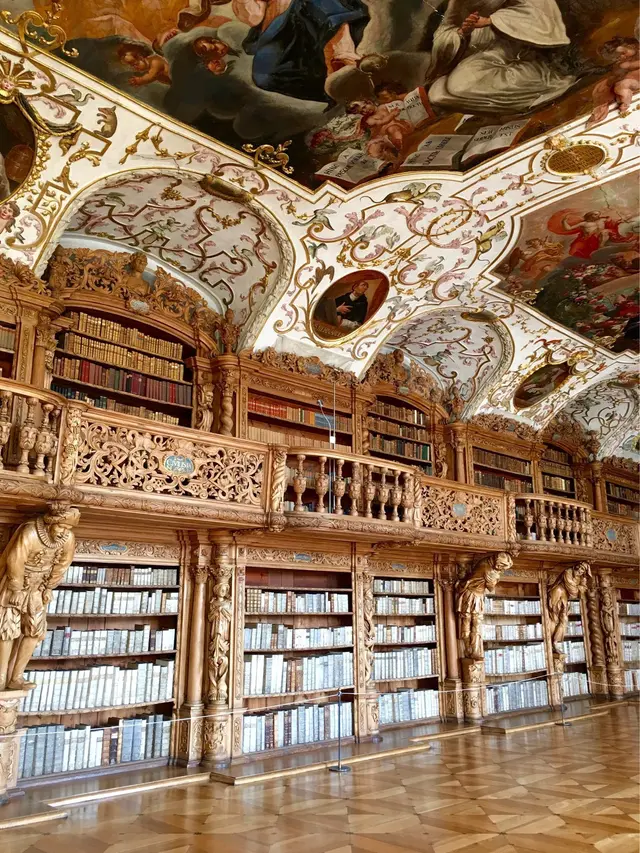 Keindahan Perpustakaan Waldsassen Abbey (sumber: bavaria)