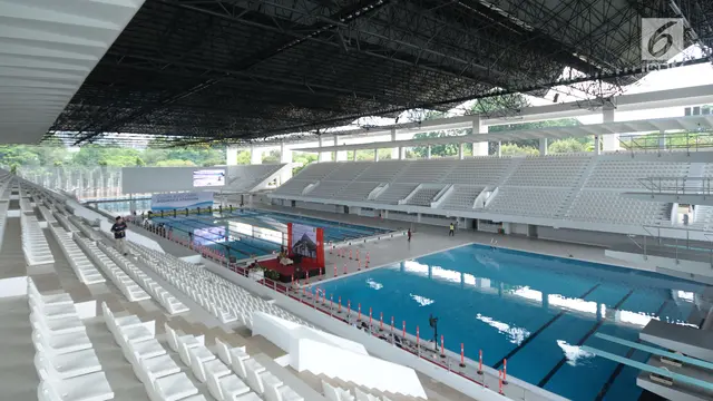 Wajah Baru Stadion Renang Gelora Bung Karno
