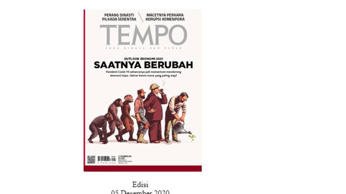 Cek Fakta cover majalah Tempo 2