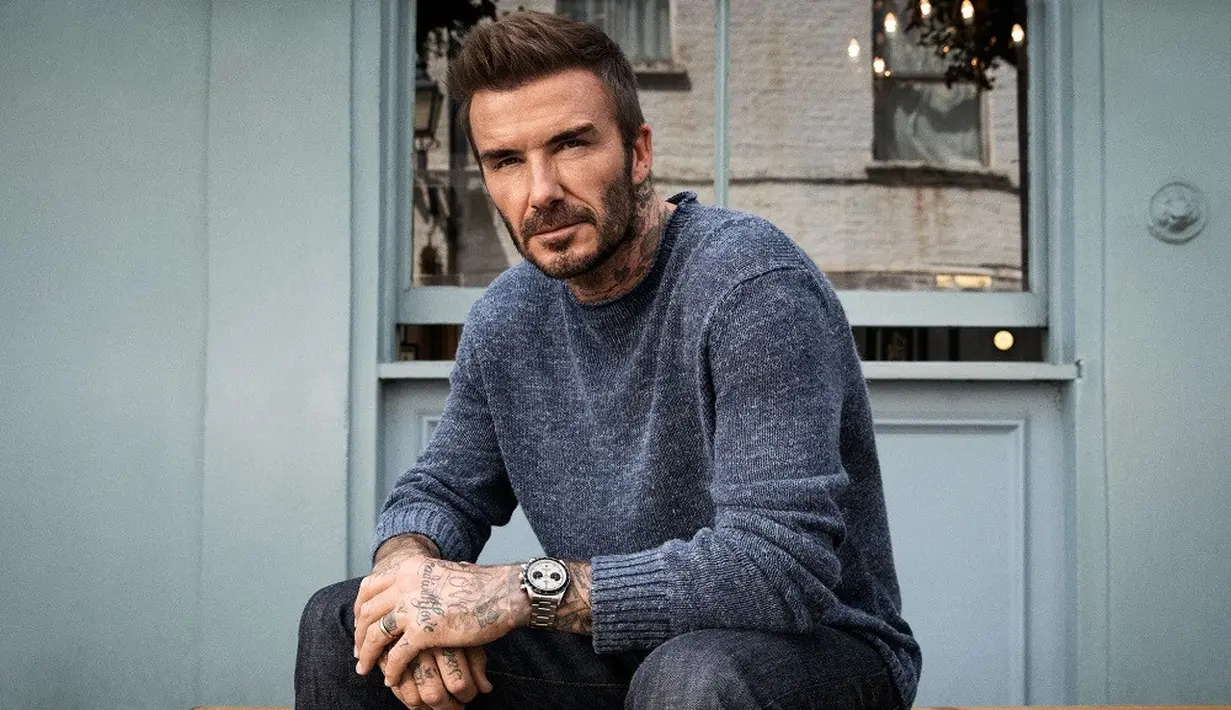 David Beckham dikenal dengan selera fashion yang tinggi. Mantan pesepak bola asal Inggris ini mampu memadukan berbagai outfit yang bisa menonjolkan karakternya. (dok/Tudor).