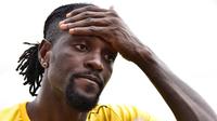 Emmanuel Adebayor, striker asal Togo. (AFP/Issouf Sanogo)