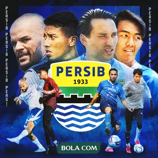 Persib Bandung - Teja Paku Alam, Kakang Rudianto, Ezra Walian, David Da Silva