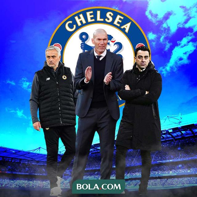 Chelsea - Jose Mourinho, Zinedine Zidane, Xavi