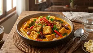 Resep Gulai Tahu Tanpa Daging, Ekonomis untuk Lauk Sehari-hari
