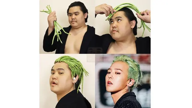 6 Cosplay Low Budget Pakai Sayuran Ini Bikin Ngakak