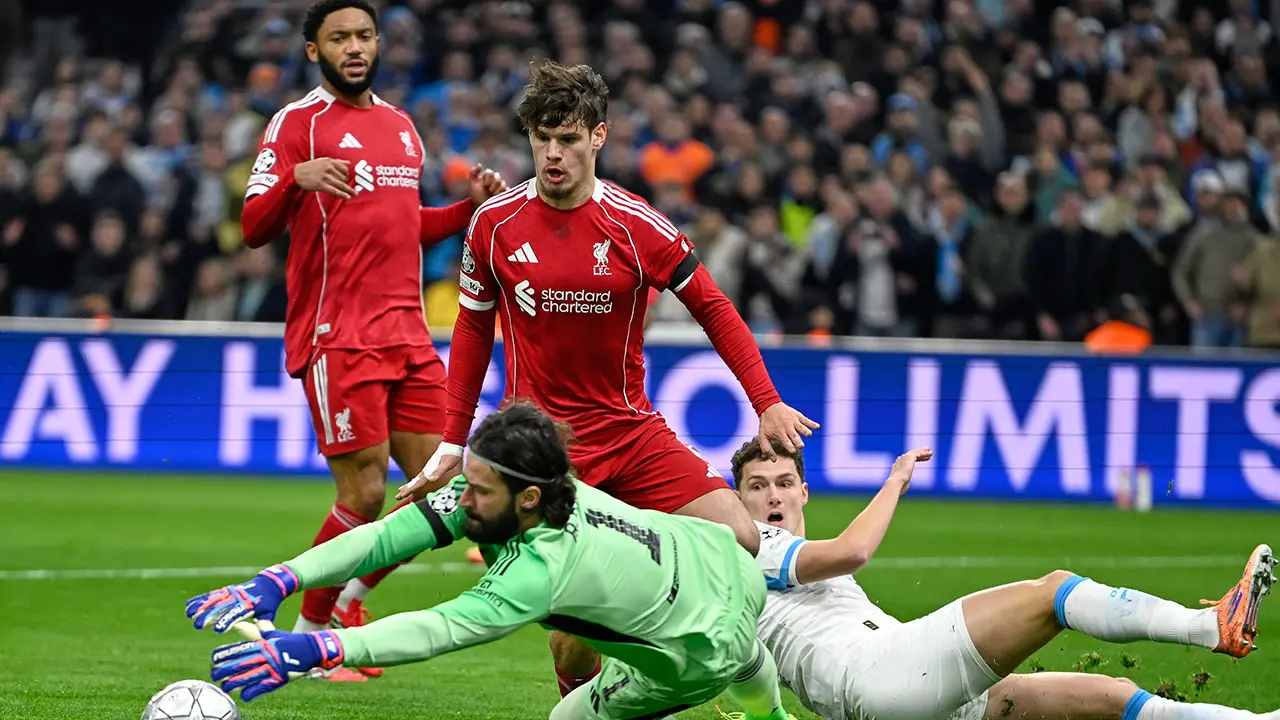 marseille vs liverpool liga champions