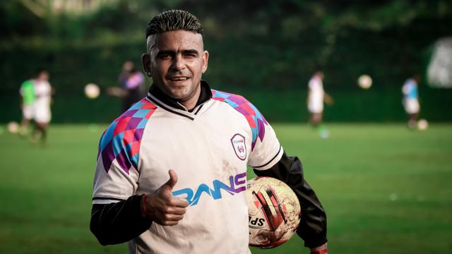 Foto Liga 1: Jelang Lawan Arema FC, Cristian Gonzales Giat Latihan Bersama RANS Cilegon FC