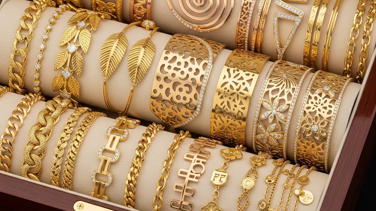 Model Gelang Emas 50 Gram Terbaru 2025