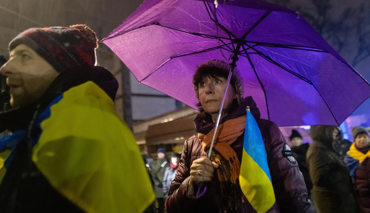 Belum ada tanda-tanda konflik antara Rusia dan Ukraina, yang telah berlangsung sejak 2022, akan berakhir dalam waktu dekat.  (Wojtek RADWANSKI/AFP)